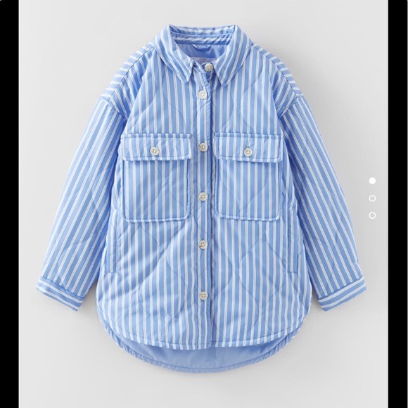 Zara Other - Zara Striped Jacket/Overshirt NWT